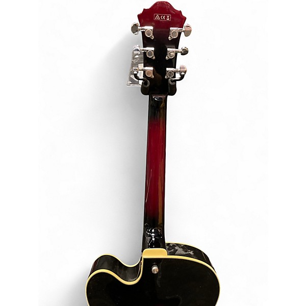 Used Ibanez AF75TRS1205 Candy Red Burst Hollow Body Electric Guitar