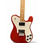 Used 2018 Fender Telecaster Custom Candy Apple Red Metallic Solid Body Electric Guitar