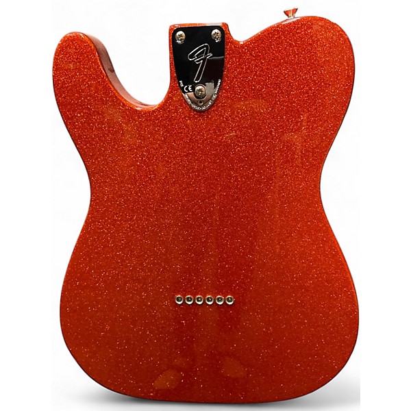 Used 2018 Fender Telecaster Custom Candy Apple Red Metallic Solid Body Electric Guitar