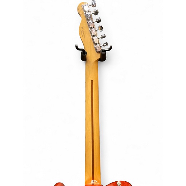 Used 2018 Fender Telecaster Custom Candy Apple Red Metallic Solid Body Electric Guitar