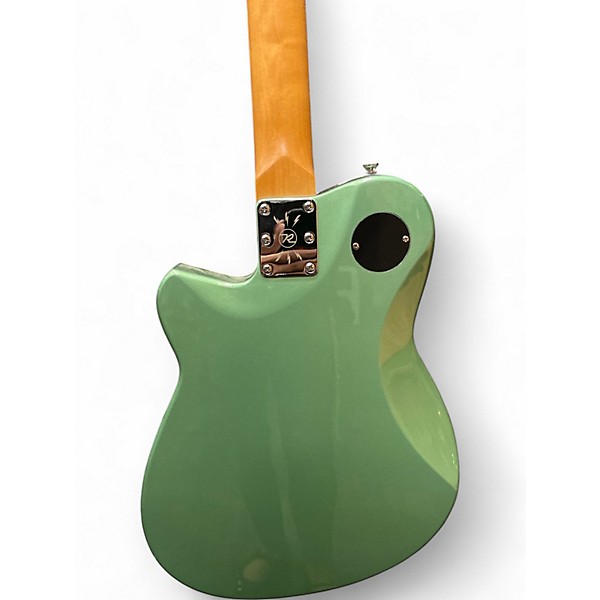 Used Reverend DOUBLE AGENT OG MINT GREEN Solid Body Electric Guitar
