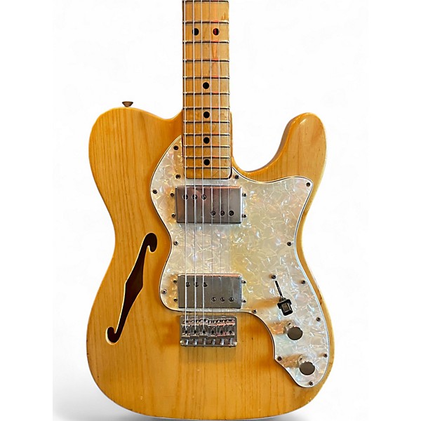 Vintage 1973 Fender 1973 TELECASTER THINLINE Natural Hollow Body Electric Guitar