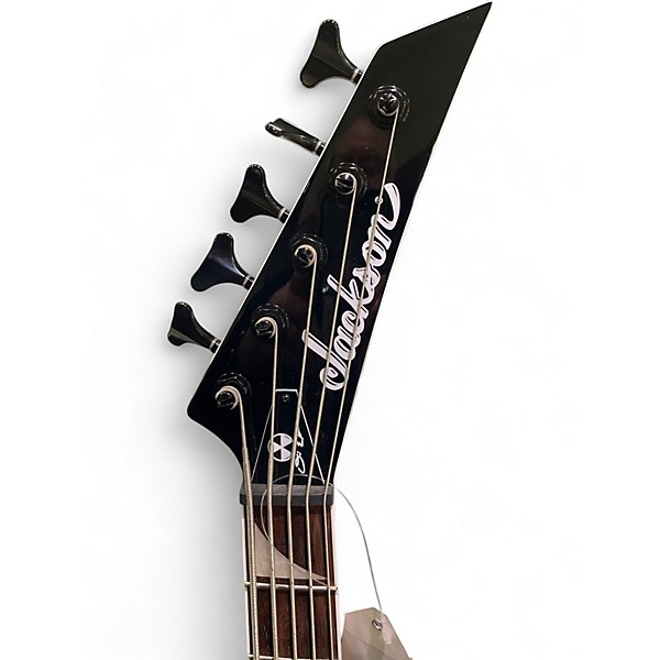 Used Jackson X series sig David Ellison concert bass CBBX V Gloss Black Electric Bass Guitar