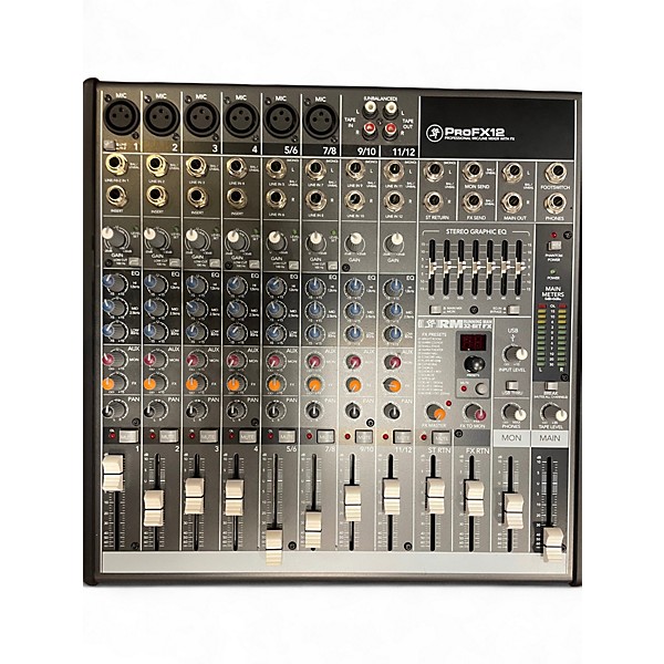 Used Mackie PROFX12 Unpowered Mixer