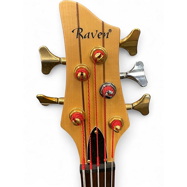 Used Raven 5 STRING Natural Electric Bass Guitar