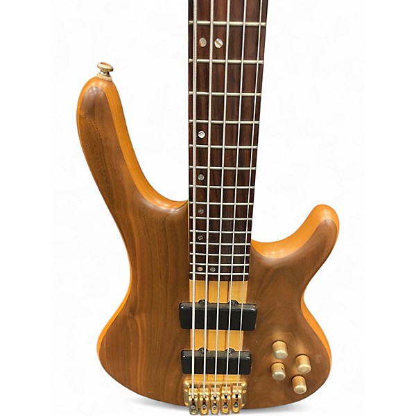 Used Raven 5 STRING Natural Electric Bass Guitar