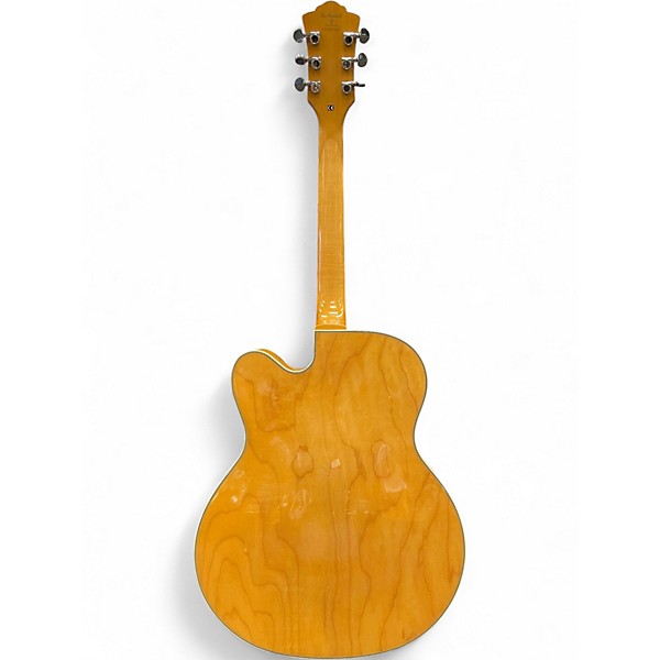 Used DeArmond X155 Natural Hollow Body Electric Guitar