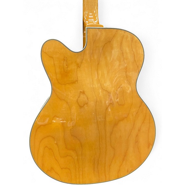 Used DeArmond X155 Natural Hollow Body Electric Guitar