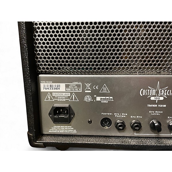 Used Traynor Traynor YCS100H Custom Special 100 Tube Guitar Amp Head