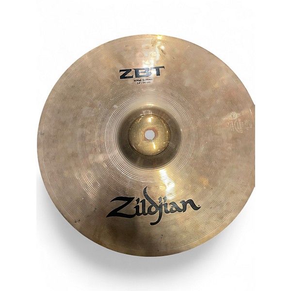 Used Zildjian 14in ZBT Hi Hat Pair Cymbal