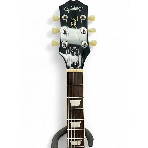 Used Epiphone Les Paul Standard 1950s Metallic Gold Solid Body Electric Guitar