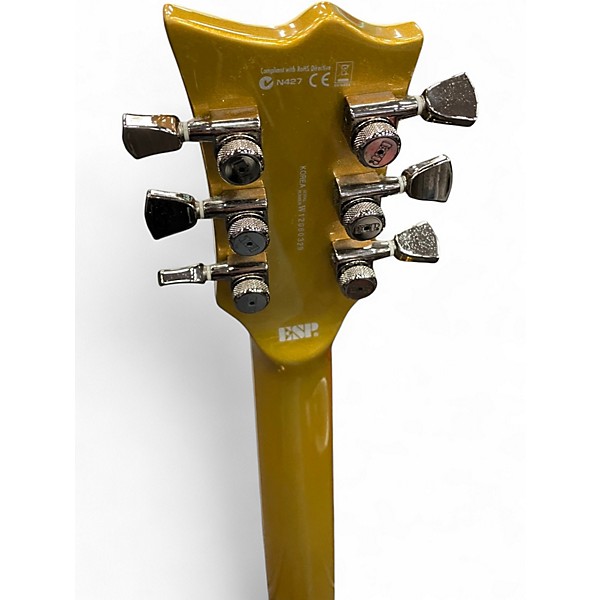 Used ESP LTD EC1000 Gold sunburst Solid Body Electric Guitar