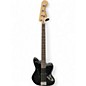 Used Squier Affinity Jaguar Charcoal Frost Metallic Electric Bass Guitar thumbnail