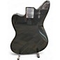 Used Squier Affinity Jaguar Charcoal Frost Metallic Electric Bass Guitar