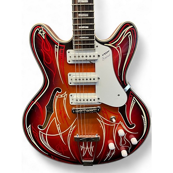 Used VOX Bobcat BC-S66 2 Color Sunburst Hollow Body Electric Guitar