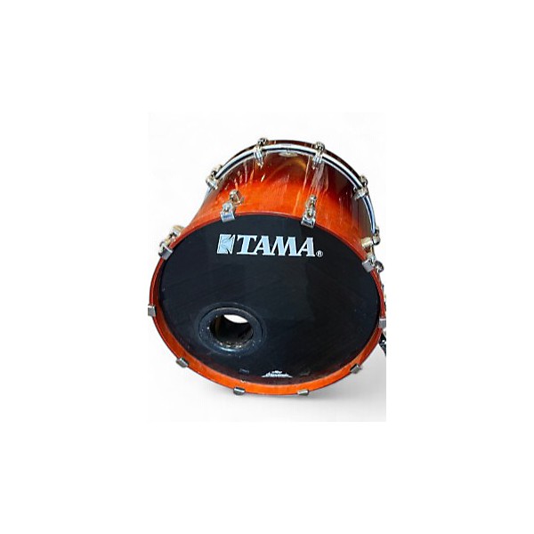 Used TAMA 5 Piece Starclassic red burst Drum Kit