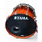 Used TAMA 5 Piece Starclassic red burst Drum Kit