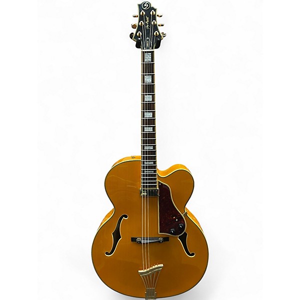 Used Samick JZ4 Natural Hollow Body Electric Guitar