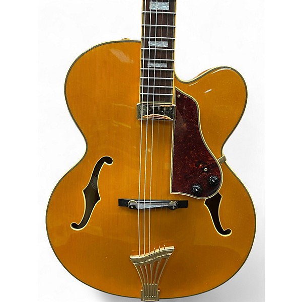 Used Samick JZ4 Natural Hollow Body Electric Guitar