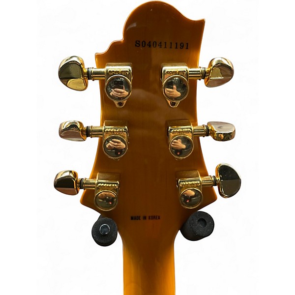 Used Samick JZ4 Natural Hollow Body Electric Guitar