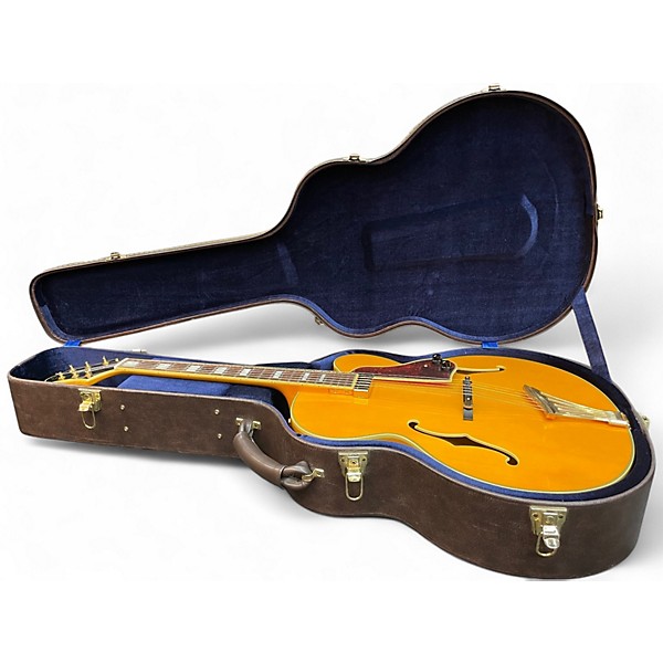 Used Samick JZ4 Natural Hollow Body Electric Guitar