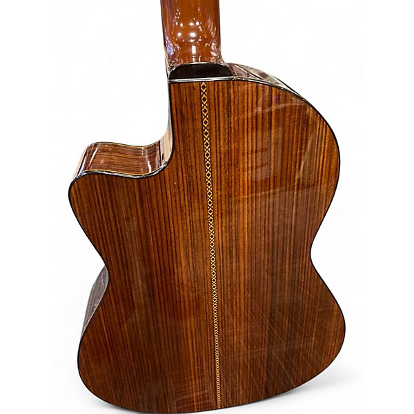 Used Alvarez CY75CE Antique Natural Classical Acoustic Guitar