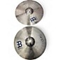 Used MEINL 14in HCS Hi Hat Pair Cymbal thumbnail