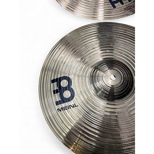 Used MEINL 14in HCS Hi Hat Pair Cymbal