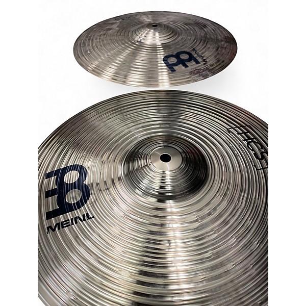 Used MEINL 14in HCS Hi Hat Pair Cymbal