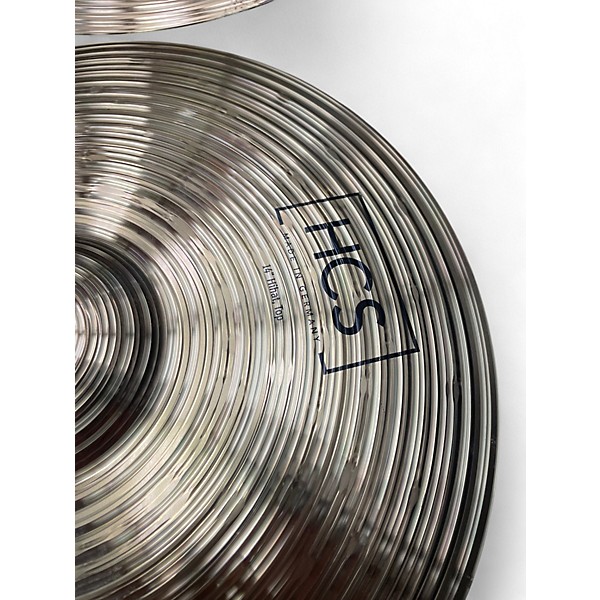 Used MEINL 14in HCS Hi Hat Pair Cymbal