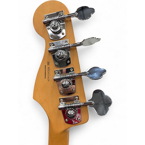 Used 2024 Fender Player II Modified Active Jazz Bass Electric Blue Electric Bass Guitar