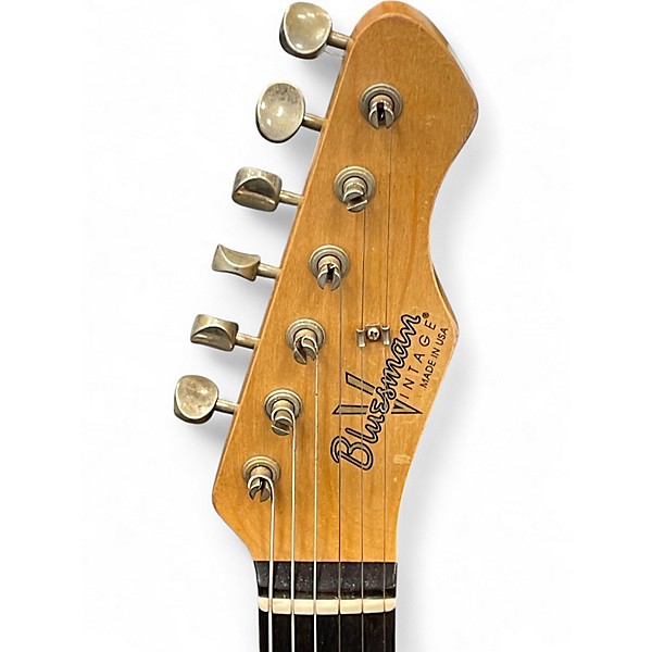 Used Bluesman Vintage telecaster coupe Antique Ivory Solid Body Electric Guitar