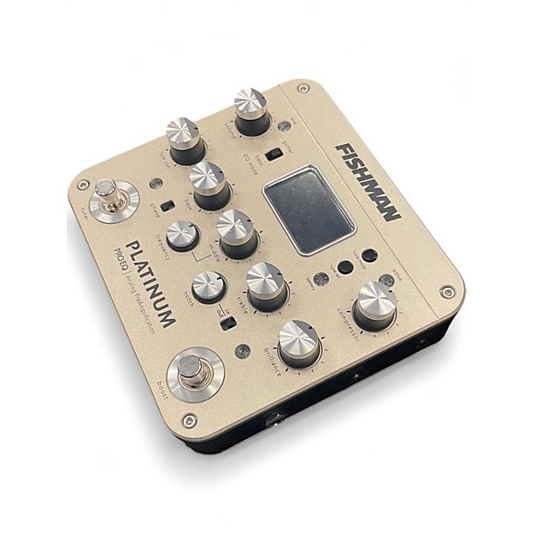 Used Fishman PROPLT101 Platinum EQ Pre With DI Acoustic Guitar Pickup