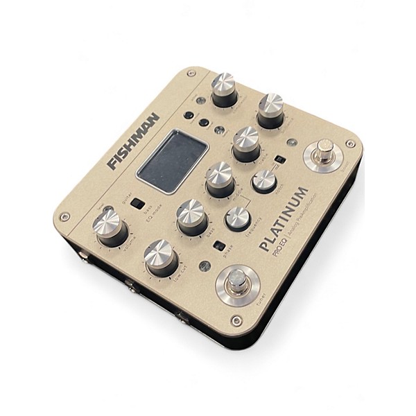 Used Fishman PROPLT101 Platinum EQ Pre With DI Acoustic Guitar Pickup