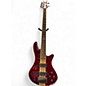 Used Schecter Guitar Research Elite 5 Diamond Series Red Electric Bass Guitar thumbnail