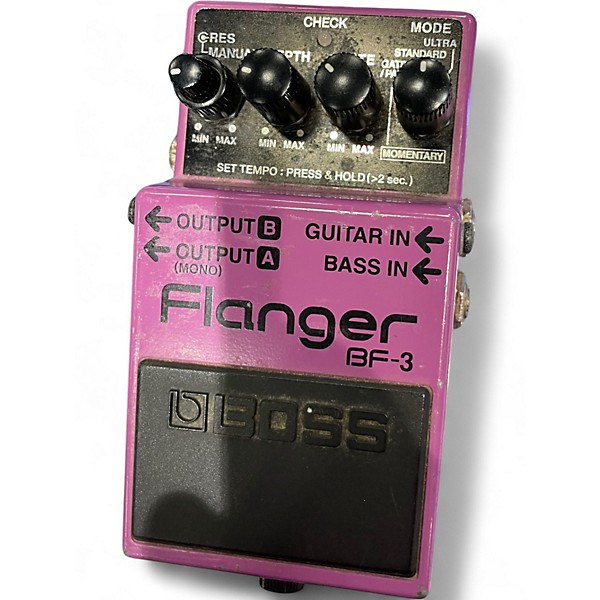 Used BOSS BF-3 Flanger Effect Pedal
