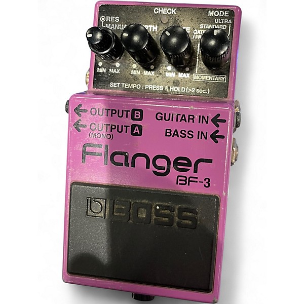 Used BOSS BF-3 Flanger Effect Pedal
