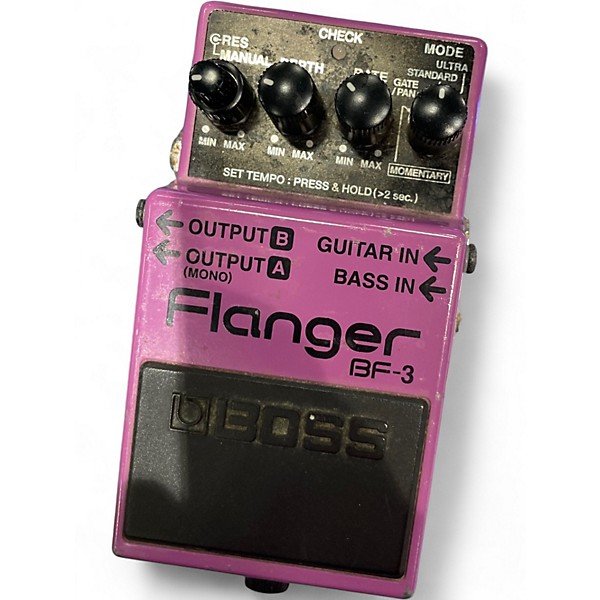 Used BOSS BF-3 Flanger Effect Pedal