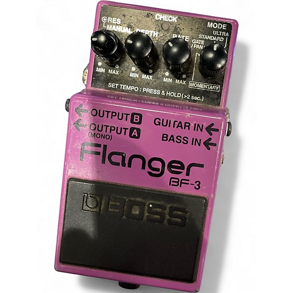 Used BOSS BF-3 Flanger Effect Pedal