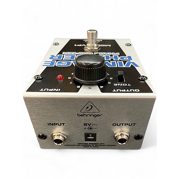 Used Behringer VP1 Vintage Phaser Effect Pedal