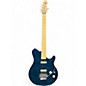 Used 2006 Ernie Ball Music Man Axis Translucent Blue Solid Body Electric Guitar thumbnail