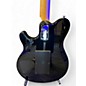Used 2006 Ernie Ball Music Man Axis Translucent Blue Solid Body Electric Guitar