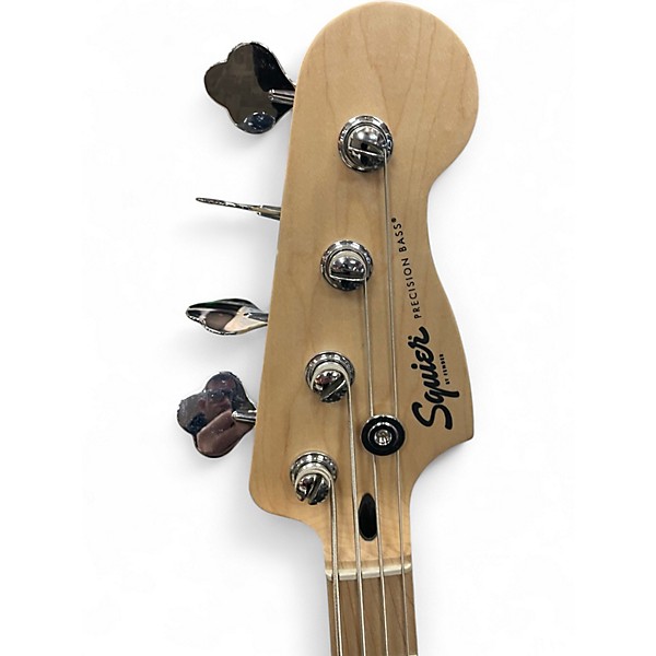 Used Squier Precision Bass 2 Color Sunburst Electric Bass Guitar