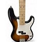 Used Squier Precision Bass 2 Color Sunburst Electric Bass Guitar