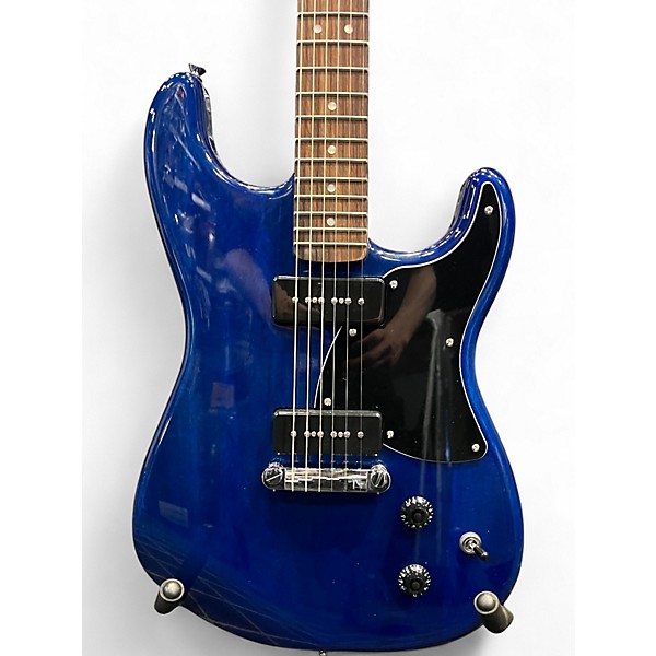 Used Squier STRAT O SONIC Blue Solid Body Electric Guitar