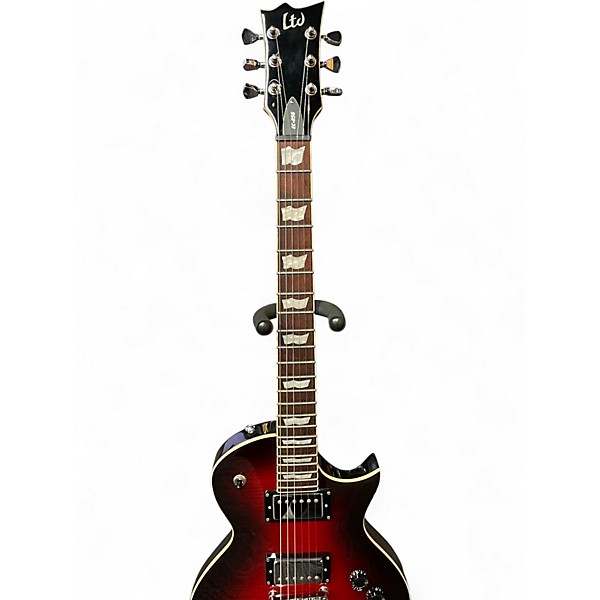 Used 2020s ESP LTD EC256 Crimson Red Burst Solid Body Electric Guitar