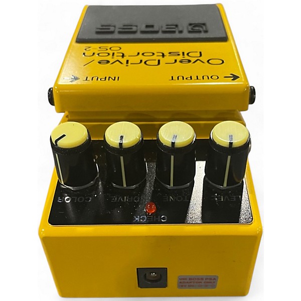 Used BOSS OS2 Overdrive Distortion Effect Pedal