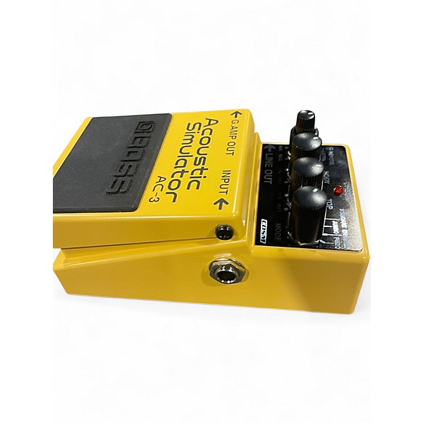 Used BOSS AC3 Acoustic Simulator Effect Pedal