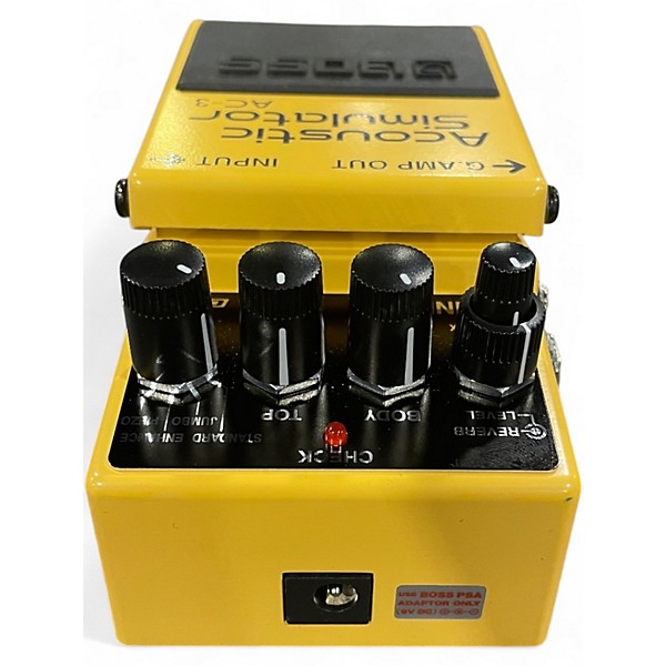Used BOSS AC3 Acoustic Simulator Effect Pedal