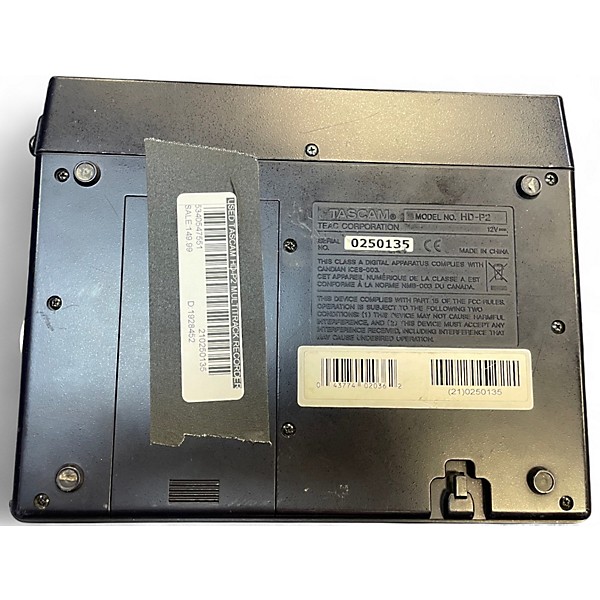 Used TASCAM HD-P2 MultiTrack Recorder